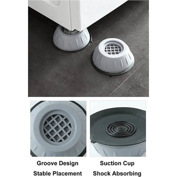Washing machine universal foot pads set of 4